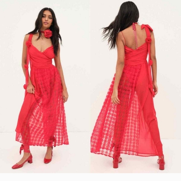 🍋For Love & Lemons Hannah Maxi Dress - Picture 15 of 16